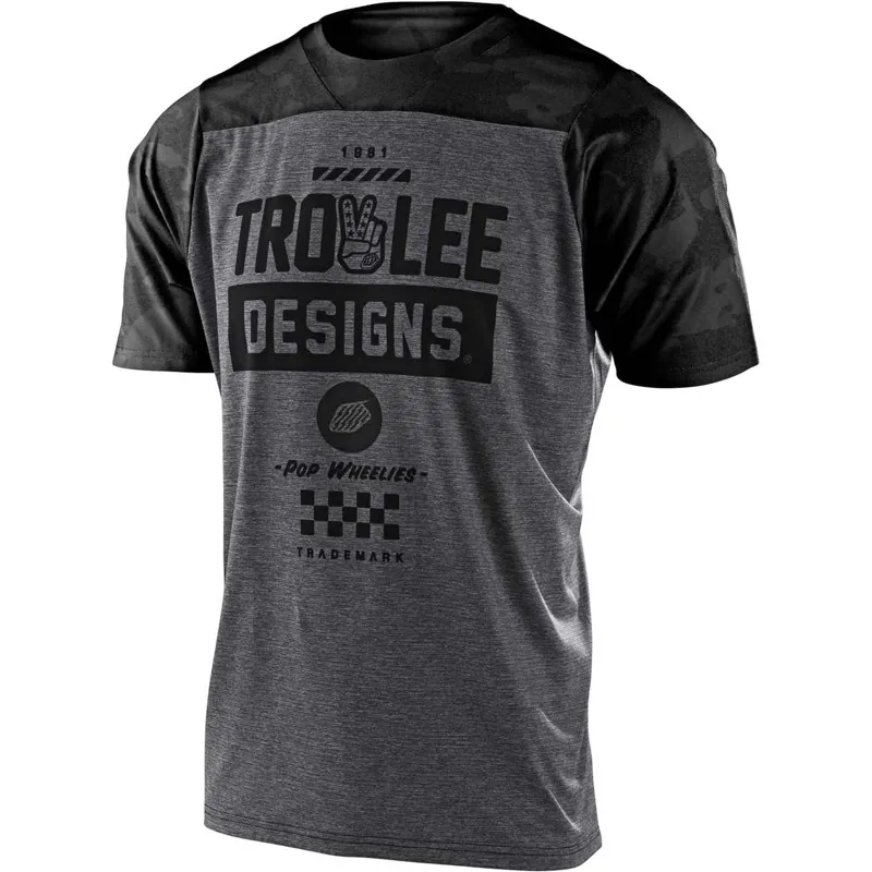 2021 Troy Lee Designs Skyline Short Sleeve Jersey in Grey