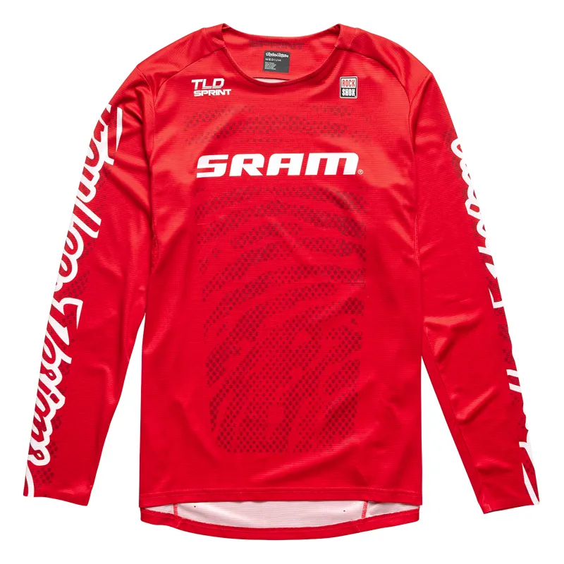 Troy Lee Designs Sprint Jersey / SRAM Shifted - Fiery Red