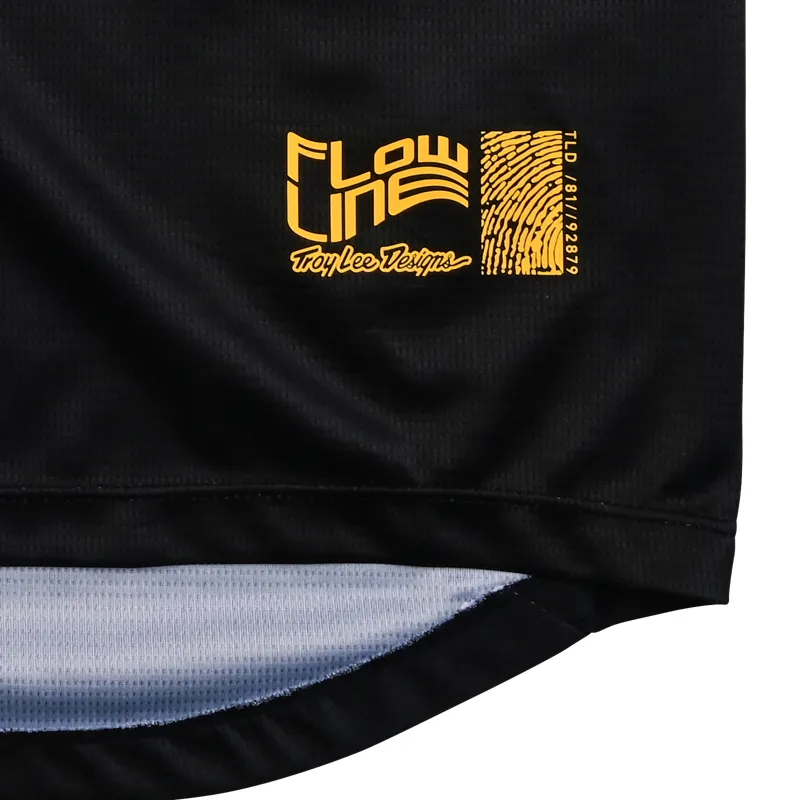 Troy Lee Designs Flowline Youth Long Sleeve Jersey / Aircore - Black-1
