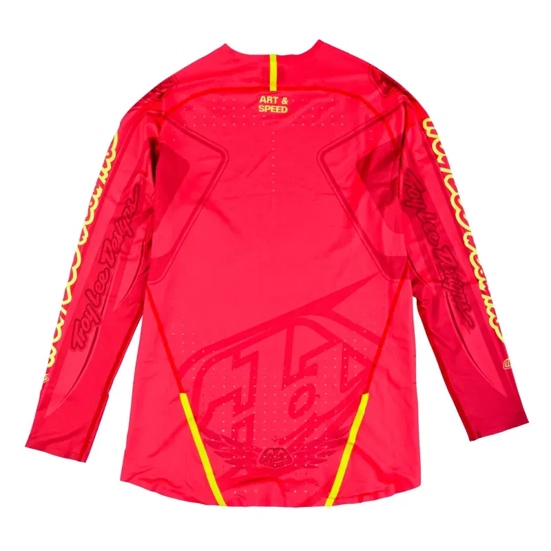 Troy Lee - Sprint Ultra Jersey - Ghostwing - Infra Red - L-1