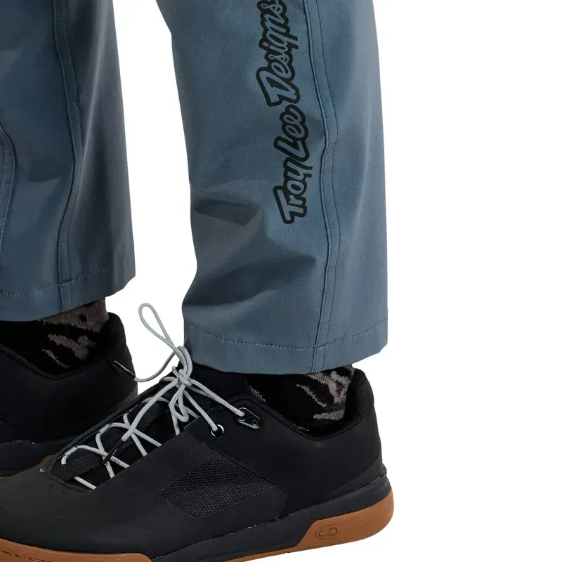 Troy Lee Designs Ruckus Long Travel Trousers in Mono Steel Blue-8