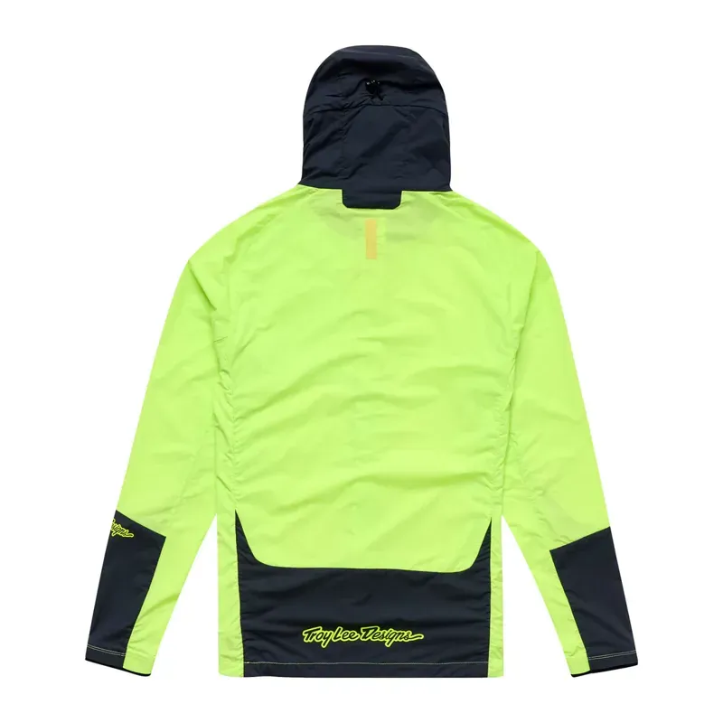 Troy Lee Designs Drift Windbreaker in Mono Glo Yellow-1