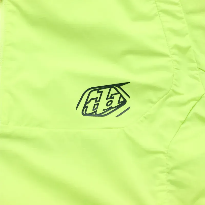 Troy Lee Designs Drift Windbreaker in Mono Glo Yellow-3