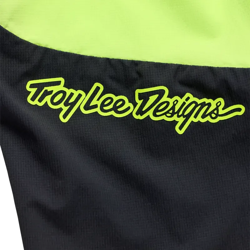 Troy Lee Designs Drift Windbreaker in Mono Glo Yellow-6