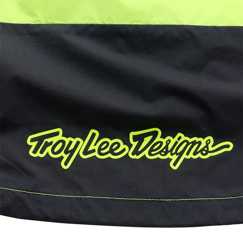 Troy Lee Designs Drift Windbreaker in Mono Glo Yellow-7