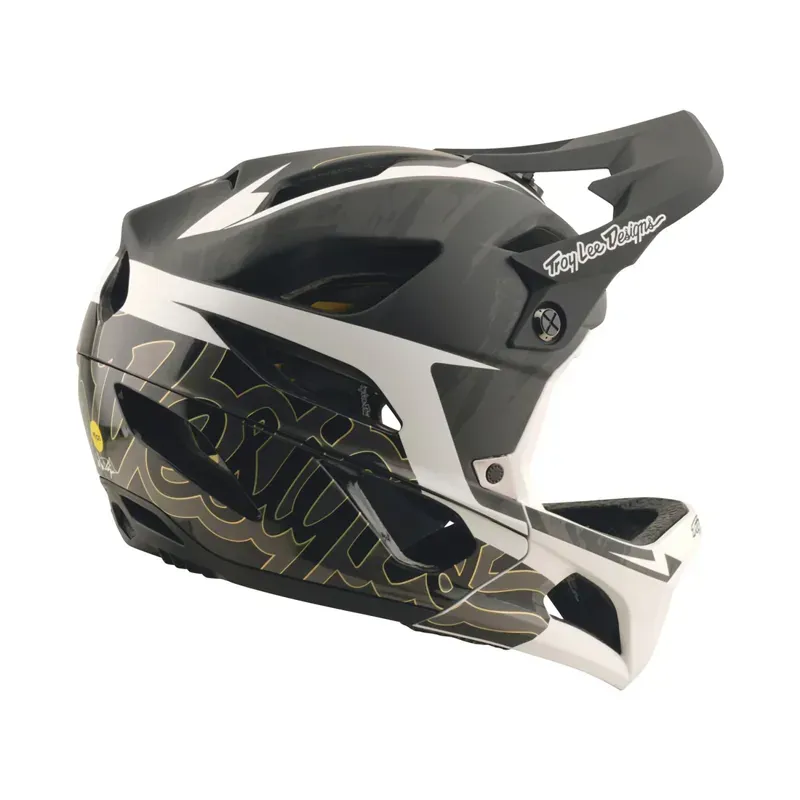 Troy Lee Designs Stage Neauwave MIPS Helmet in Alpine Black-3