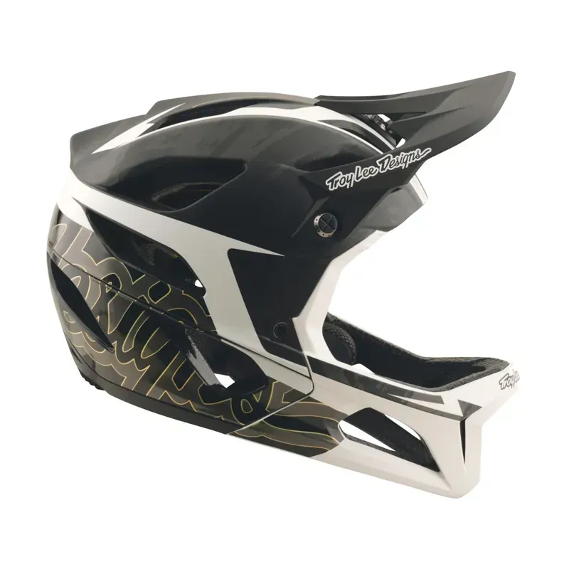 Troy Lee Designs Stage Neauwave MIPS Helmet in Alpine Black-4