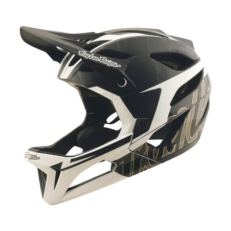 Troy Lee Designs Stage Neauwave MIPS Helmet in Alpine Black-6