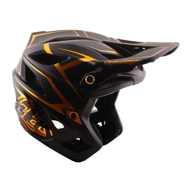 Troy Lee Designs Stage Pinstripe Helmet in Black-5