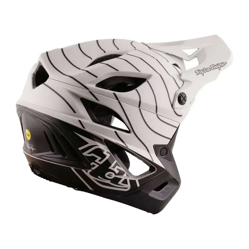Troy Lee - Stage Stunt Helmet - Airwaves - Pumice - M/L-3