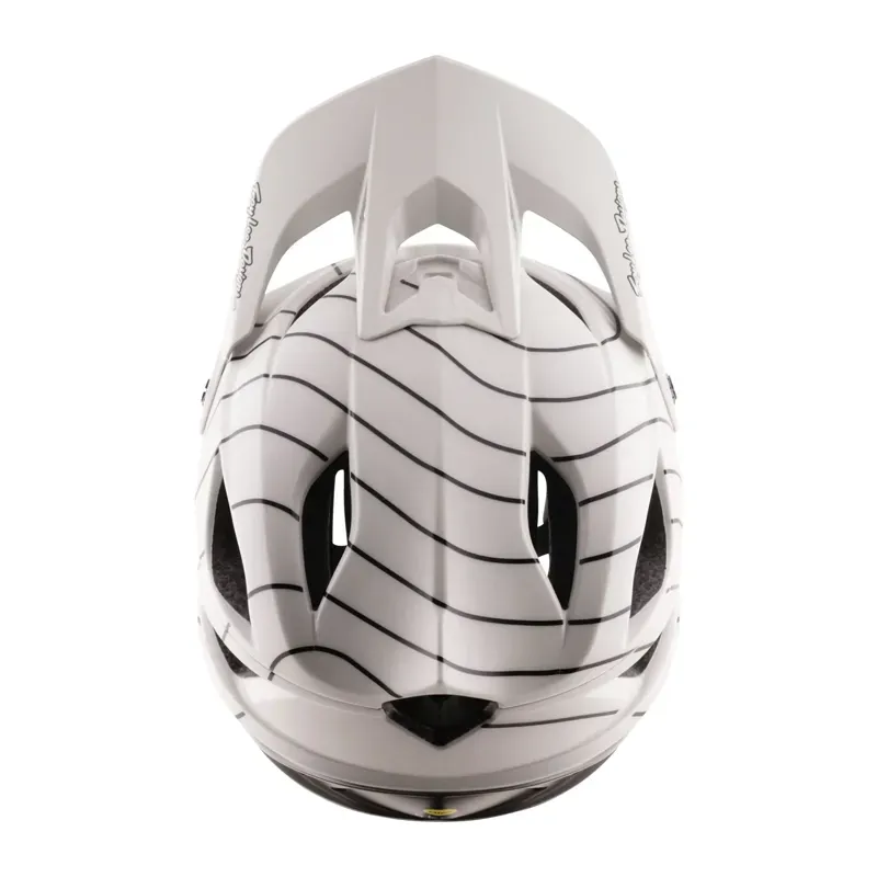 Troy Lee - Stage Stunt Helmet - Airwaves - Pumice - M/L-7