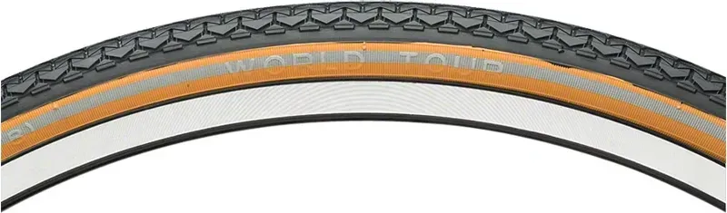 Michelin World Tour Tyre in Black