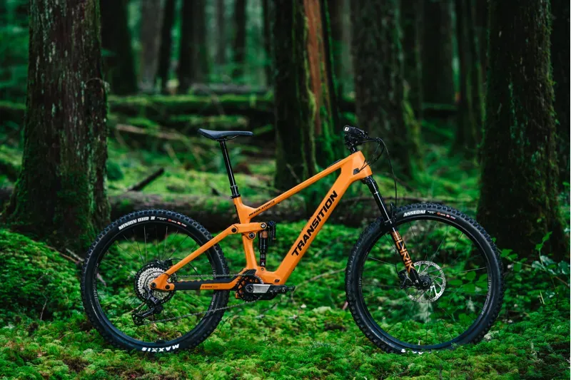 Transition Regulator SX Carbon Deore eMountain Bike in Madrone Gold-1