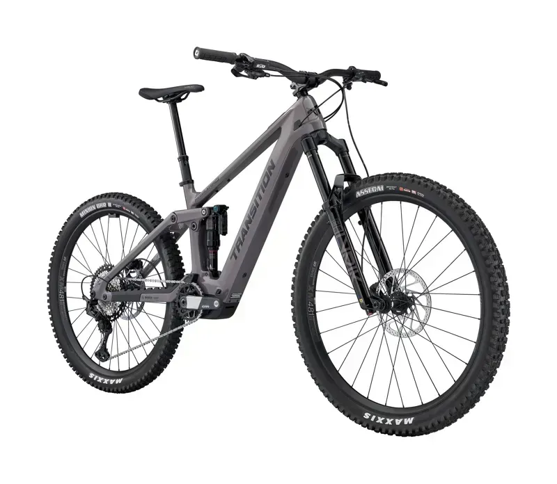 Transition Regulator SX Carbon MTB XT eMountain Bike in Stormshadow Grey-1