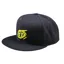 Troy Lee Designs Badge Flat Bill Snapback in Navy