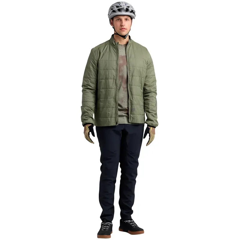 Troy Lee Designs Crestline Jacket in Mono Olive-4