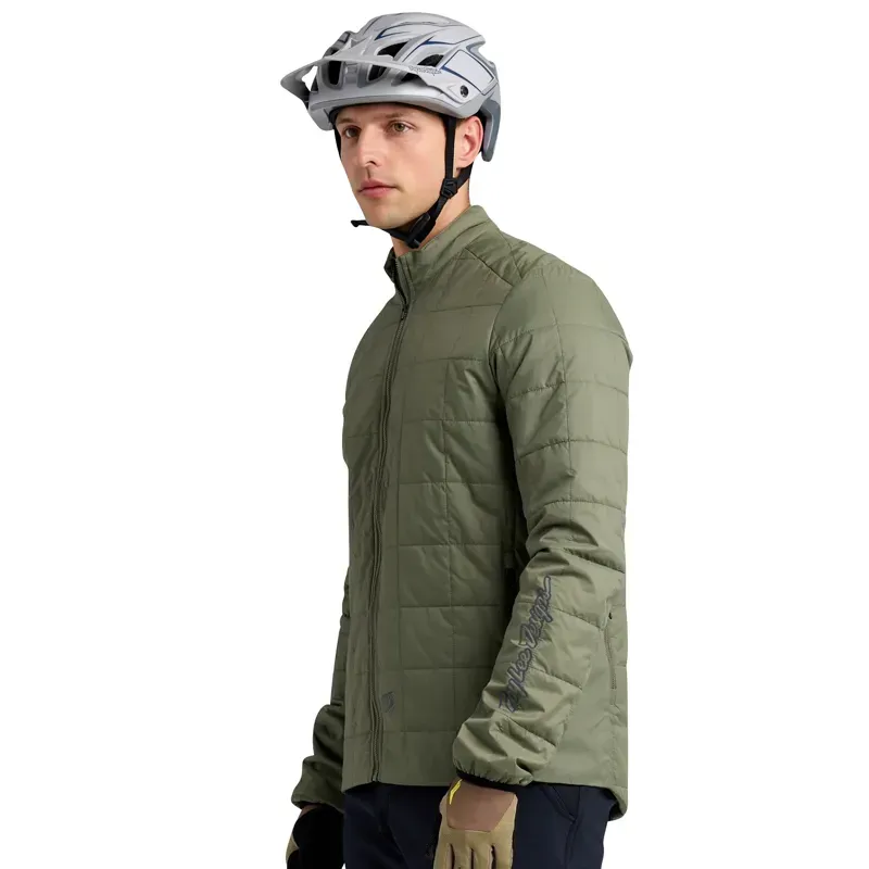 Troy Lee Designs Crestline Jacket in Mono Olive-7