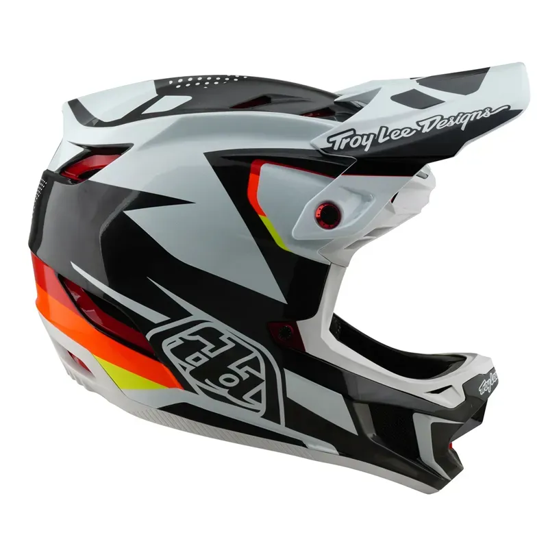 Troy Lee Designs D4 Carbon MIPS Helmet in Optic Black-4