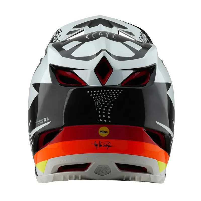 Troy Lee Designs D4 Carbon MIPS Helmet in Optic Black-6