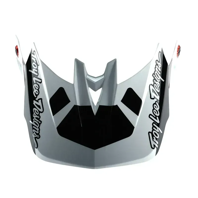 Troy Lee Designs D4 Helmet Visor in Optic Black