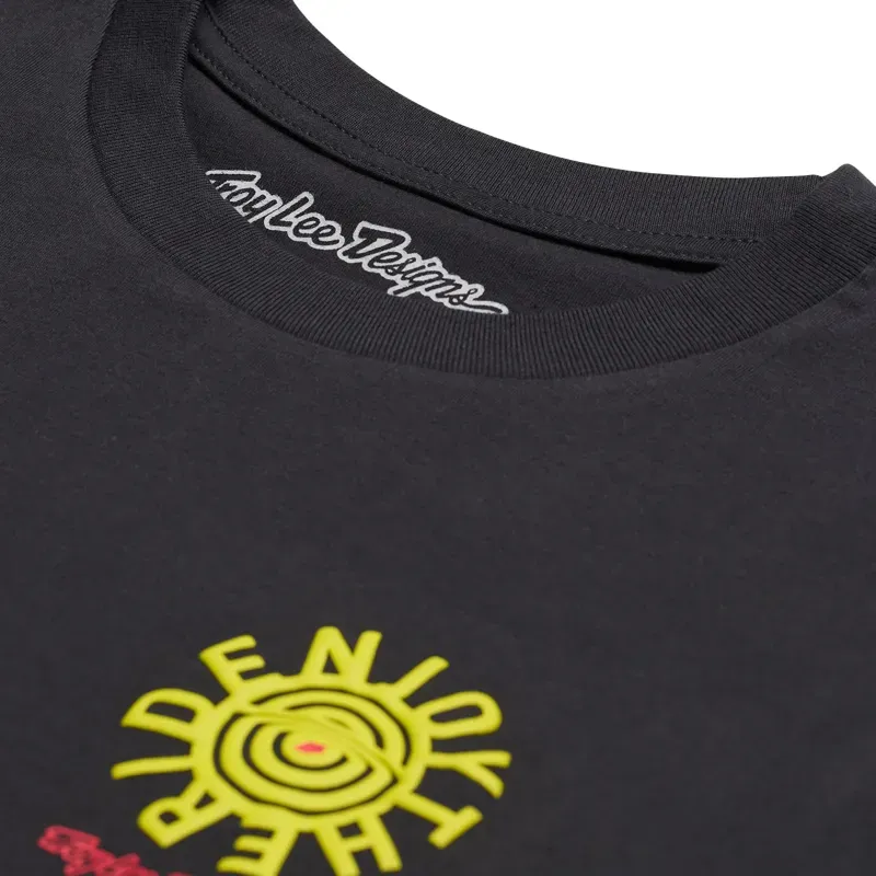 Troy Lee Designs Enjoy Long Sleeve T-Shirt in Carbon-3