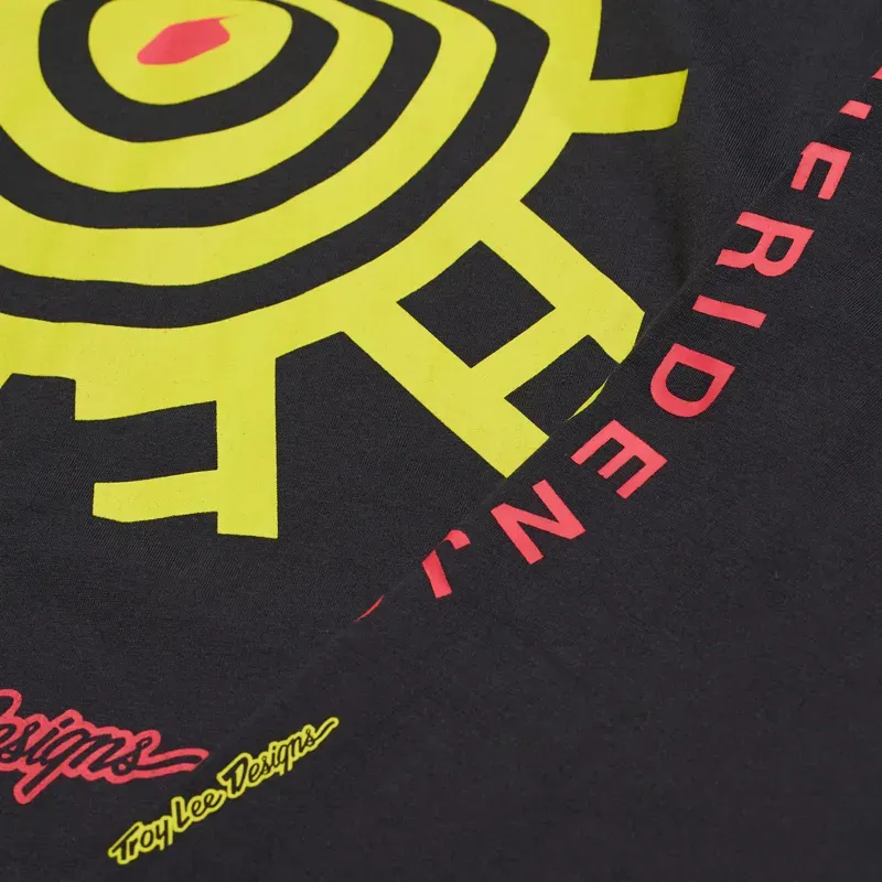 Troy Lee Designs Enjoy Long Sleeve T-Shirt in Carbon-6