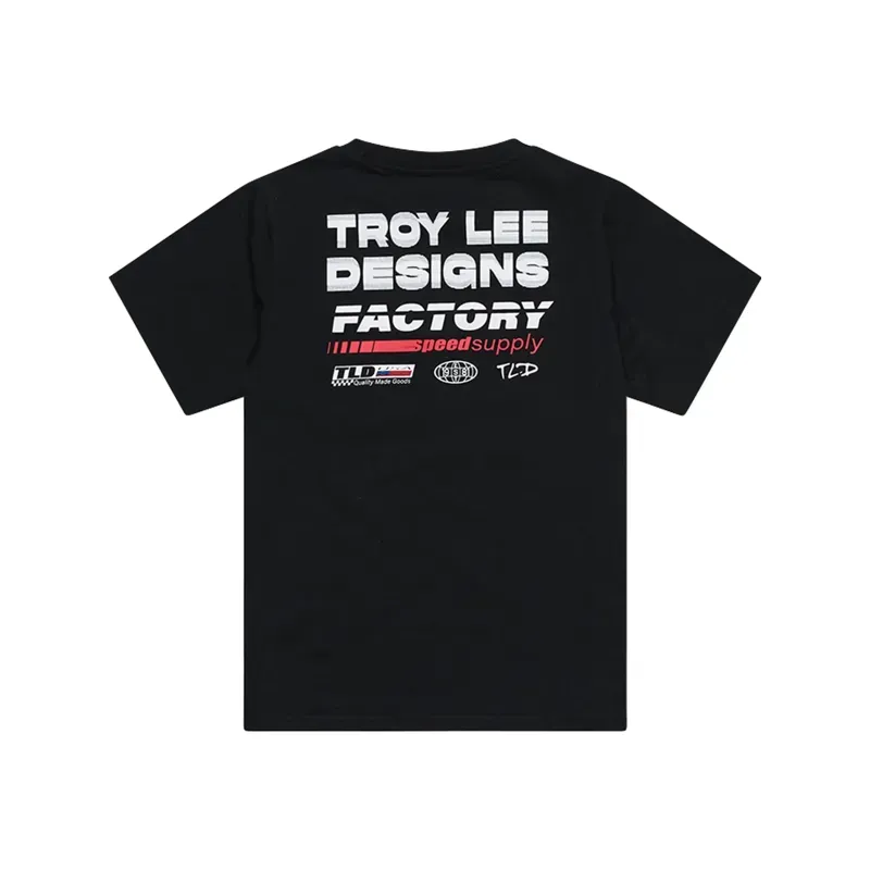 Troy Lee Designs Factory T-Shirt in Black-1
