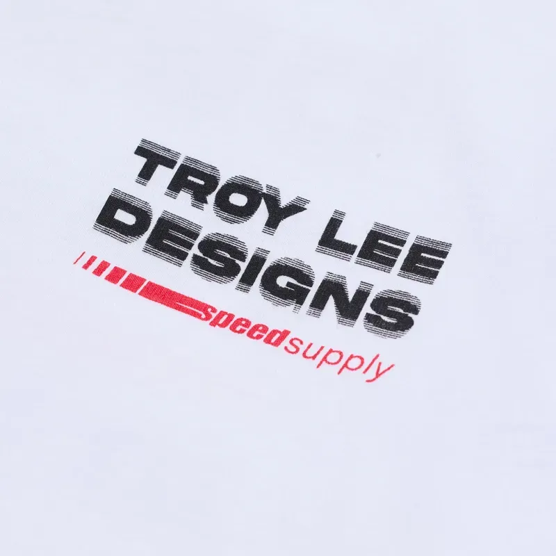 Troy Lee Designs Factory T-Shirt in White-2