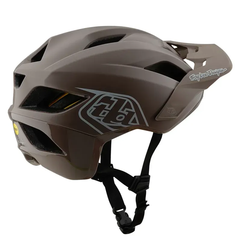 Troy Lee Designs Flowline MIPS Youth Helmet in Point Caper/Chalk-2