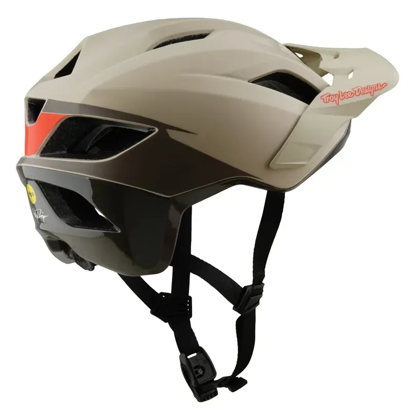 Troy Lee Designs Flowline SE MIPS Helmet in Trooper Titanium-1