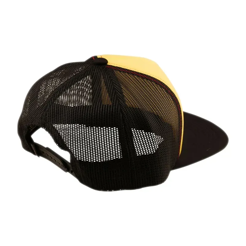 Troy Lee Designs Friday Night Trucker Snapback Cap in Black/Gold-1