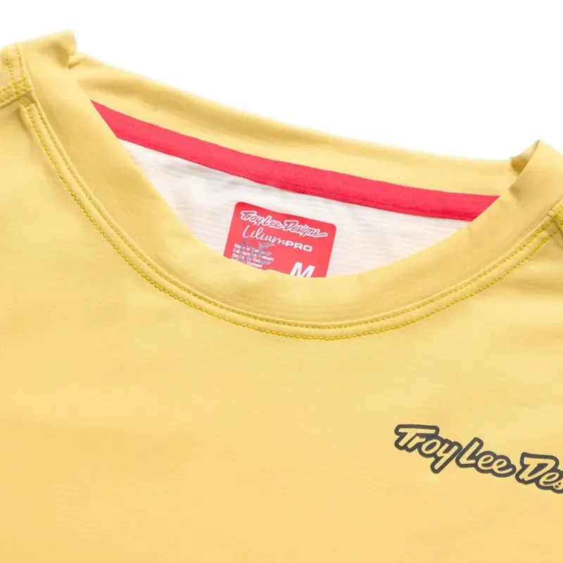 Troy Lee Designs Lilium Pro Women's Long Sleeve Jersey in Butter-3