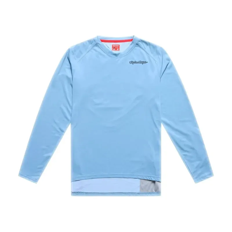Troy Lee Designs Lilium Pro Women's Long Sleeve Jersey in Dawn Blue