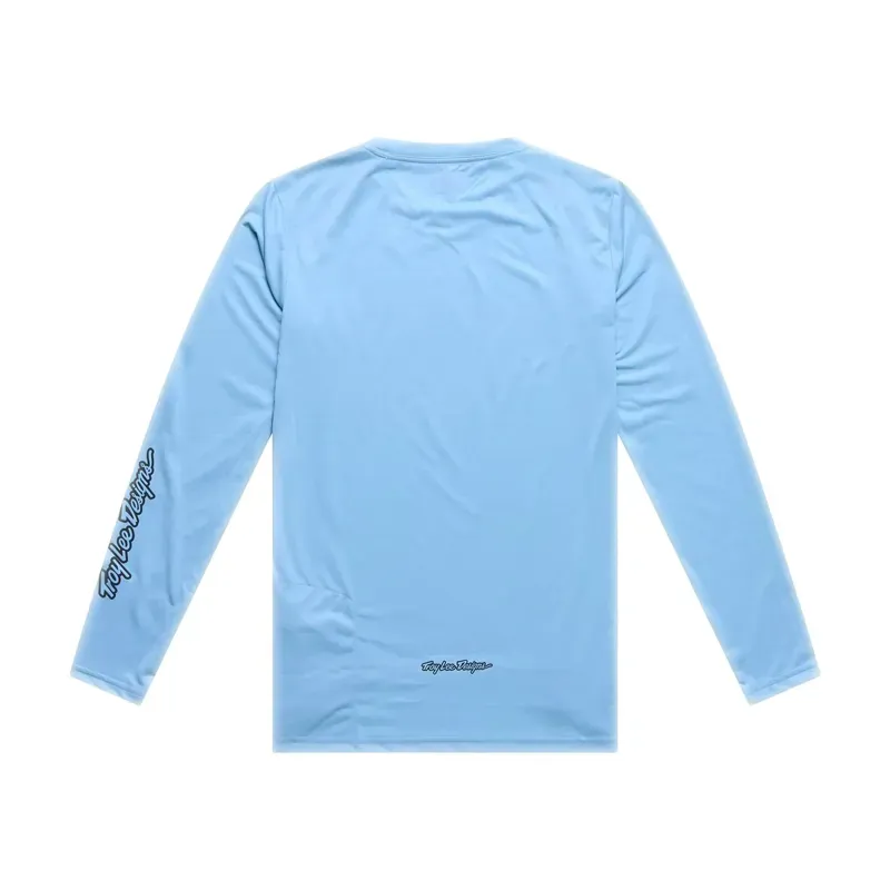 Troy Lee Designs Lilium Pro Women's Long Sleeve Jersey in Dawn Blue-1