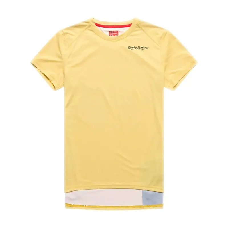 Troy Lee Designs Lilium Pro Women's Short Sleeve Jersey in Mono Butter