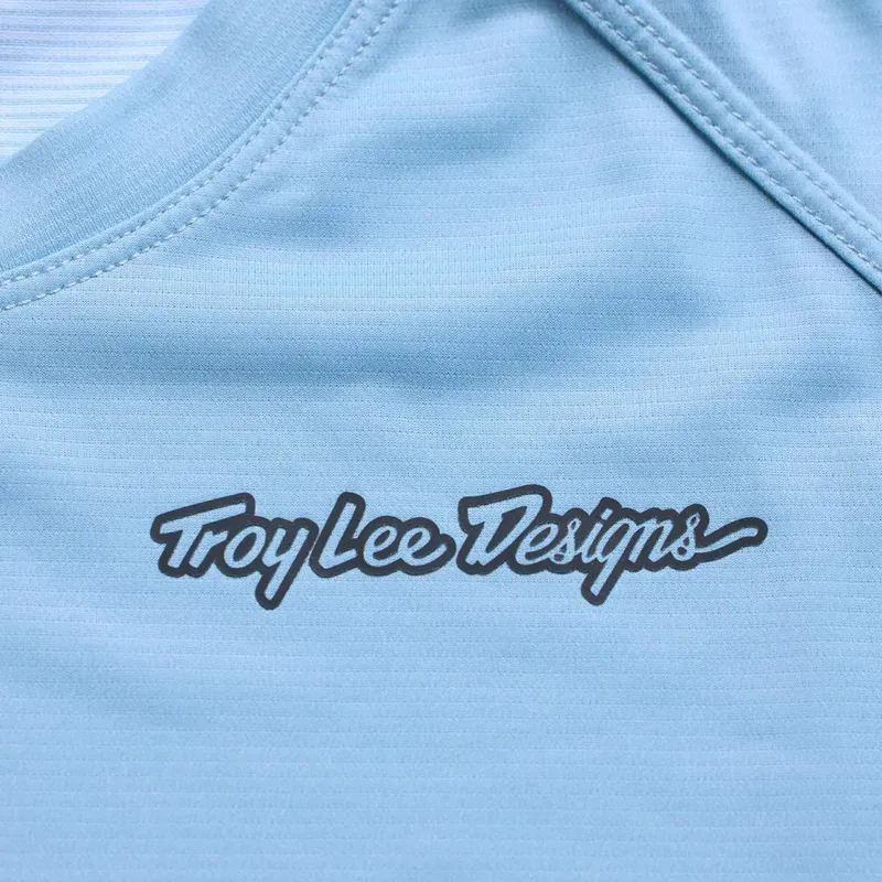 Troy Lee Designs Lilium Pro Womens S/S Jersey in Mono Dawn Blue-2