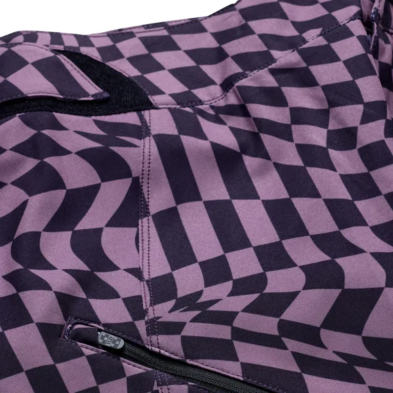 Troy Lee Designs Women's Lilium Trousers in Twisted Checkers Purple-4