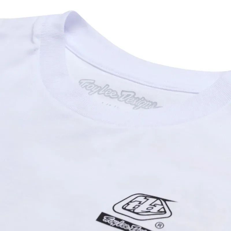 Troy Lee Designs Overload T-Shirt in White-3