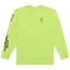 Troy Lee Designs Peace Out Long Sleeve T-Shirt in Glo Yellow