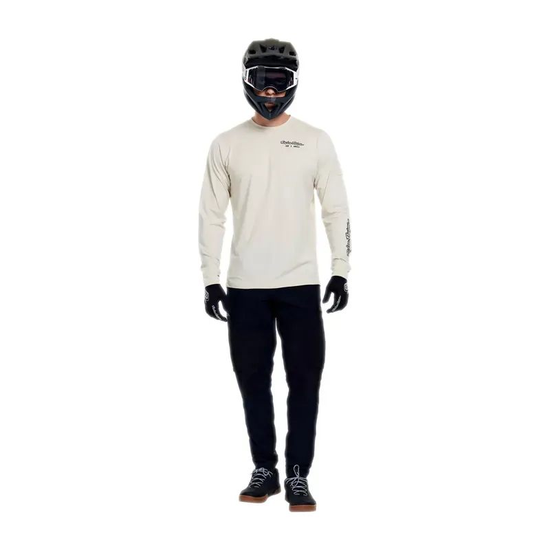 Troy Lee Designs Ruckus Long Sleeve Ride Jersey in Art Speed Pumice-11