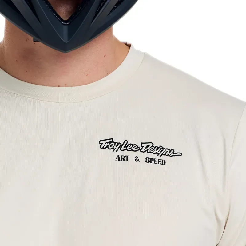 Troy Lee Designs Ruckus Long Sleeve Ride Jersey in Art Speed Pumice-7