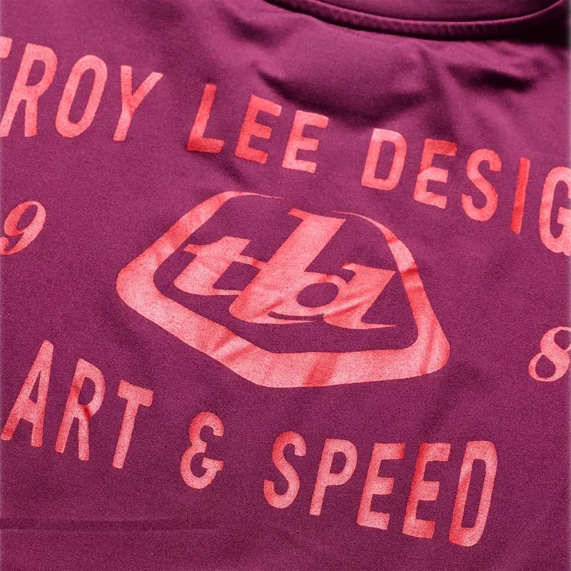 Troy Lee Designs Ruckus Long Sleeve Ride Jersey in Lockdown Sangria-3