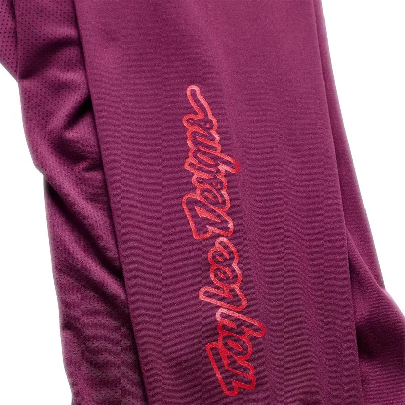 Troy Lee Designs Ruckus Long Sleeve Ride Jersey in Lockdown Sangria-4