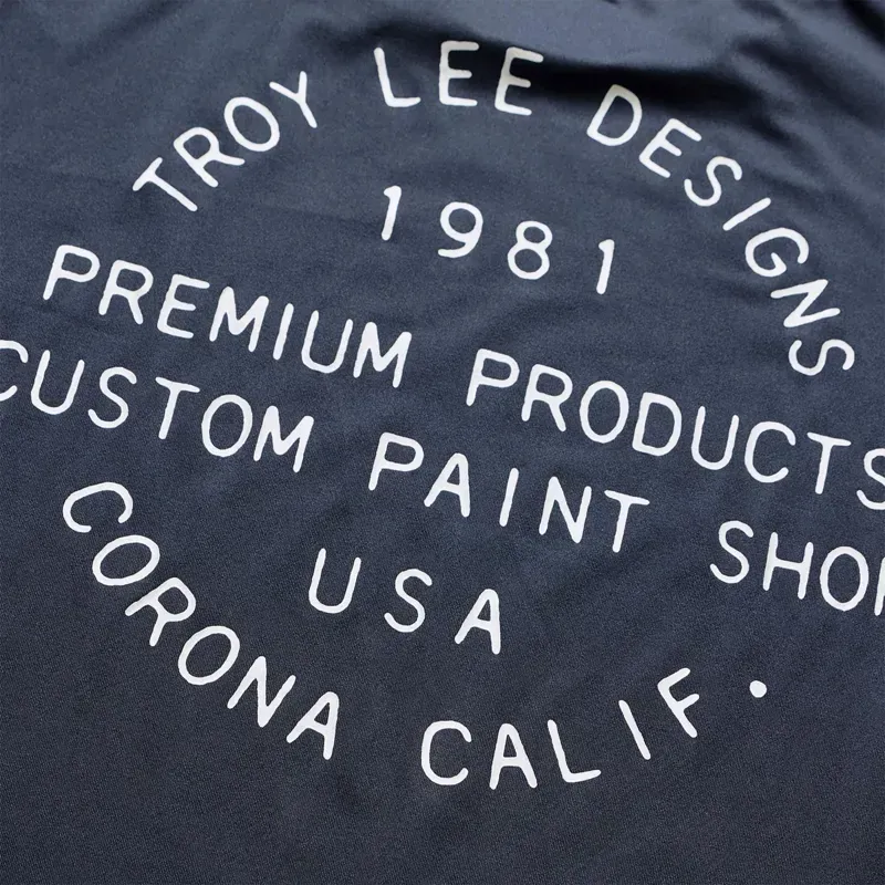 Troy Lee Designs Ruckus Long Sleeve Ride Jersey in Pressed Carbon-3