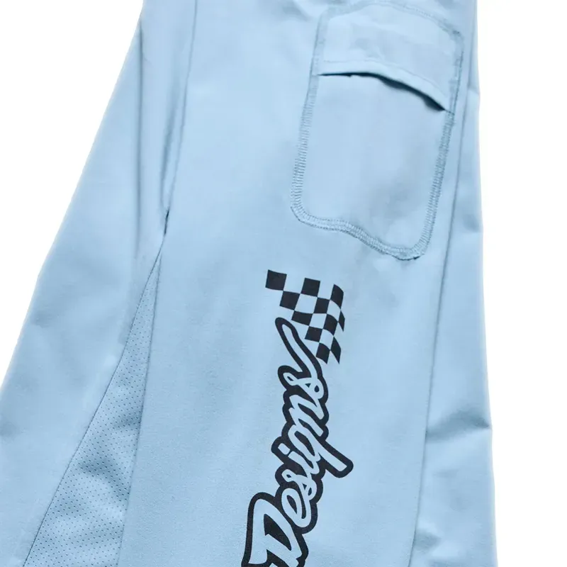 Troy Lee Designs Ruckus Long Sleeve Ride Jersey in Waves Dawn Blue-2