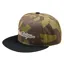 Troy Lee Designs Signature Flat Bill Snapback Cap in Olive Camo