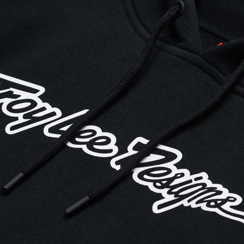 Troy Lee Designs Signature Pullover Hoodie in Black-2