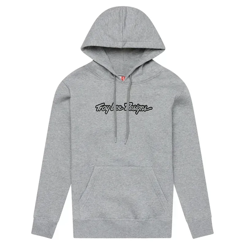 Troy Lee Designs Women's Signature Pullover in Grey Heather