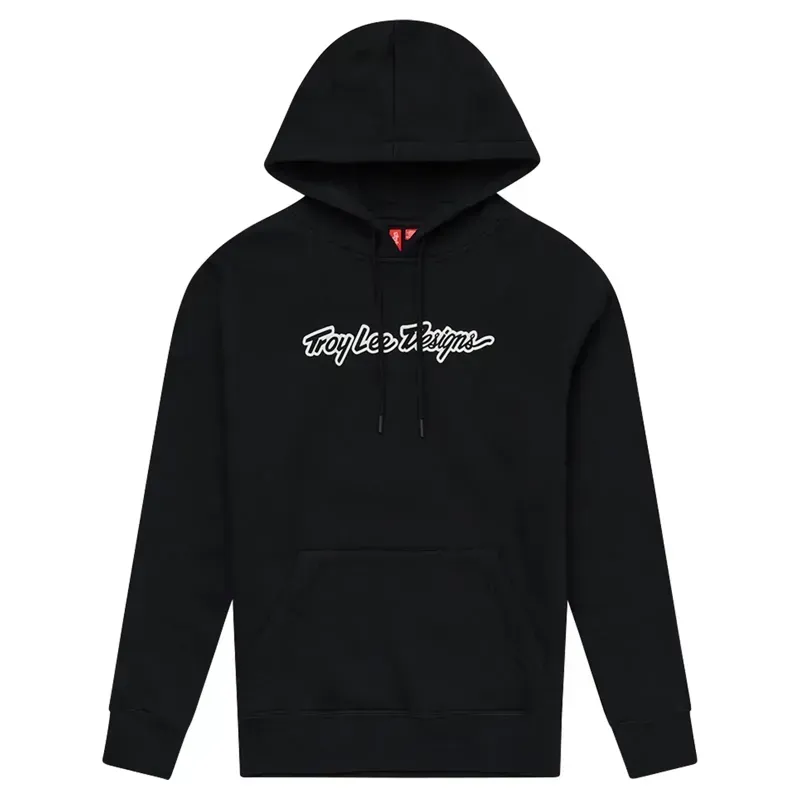 Troy Lee Designs Youth Signature Pullover in Black