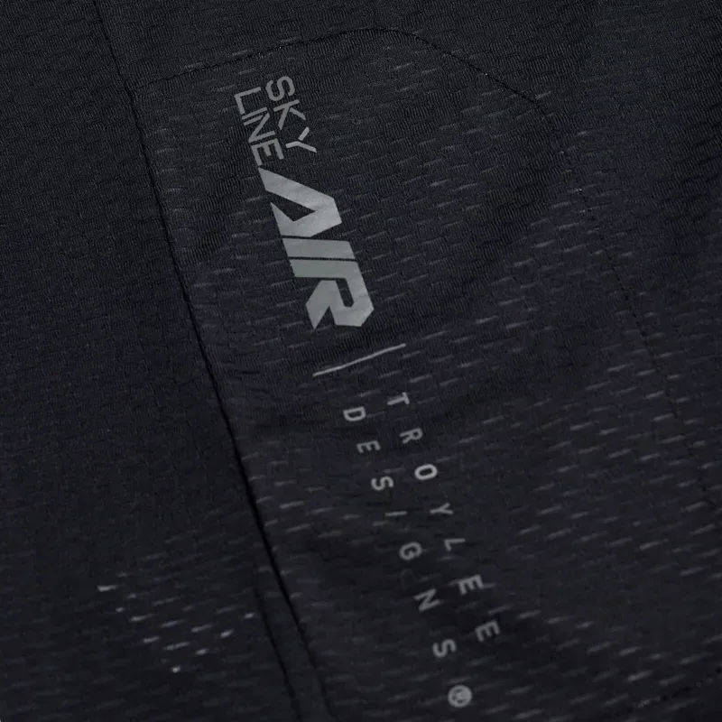 Troy Lee Designs Skyline Air Short Sleeve Jersey in Mono Black-3